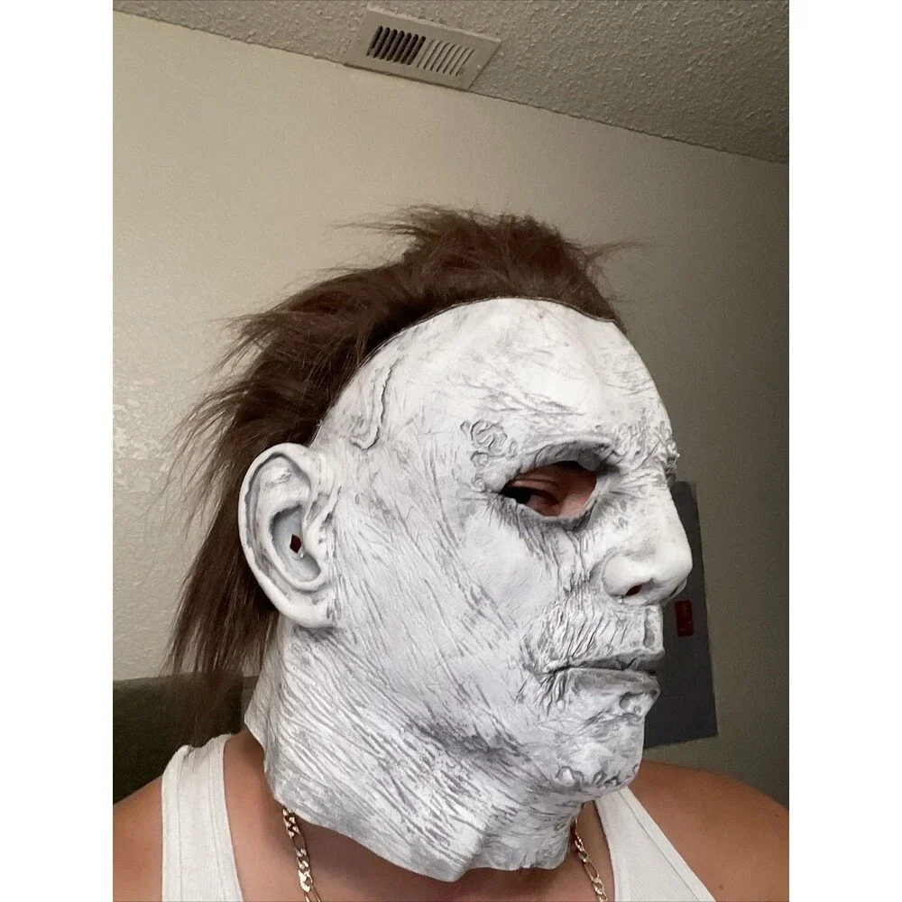 Halloween Mickael Myers  Halloween Mask Jason Myers Mask cosplay latex costume g